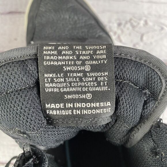 Nike Air Jordan Legacy 312 High Top Sneakers Black White Youth Size 7 - Picture 15 of 16